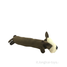 Top Peluche Grigio Cane Giocattolo